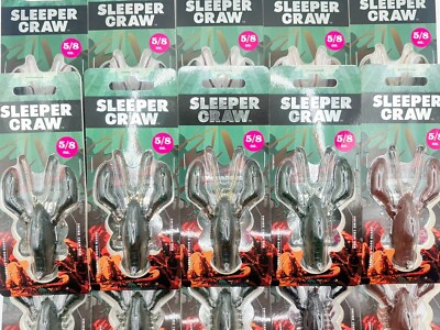 Megabass SLEEPER CRAW Soft Plastic Lure 3inch 5/8oz - Choose Color