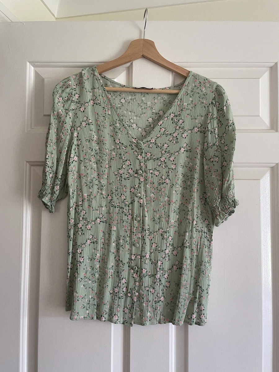 tesco floral blouse