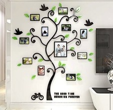 3d Tree Wall Stickers-diy Photo Frame Tree Wall Decal Family Photo Frame Sticker 3d Tree Wall Stickers-diy Photo Frame Tree Wall Decal Family Photo Frame Sticker