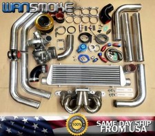 K For Ford Focus Zetec Zx3 Zx5 Svt 2.0l T3t4 Turbo Kit Manifold Intercooler Bov