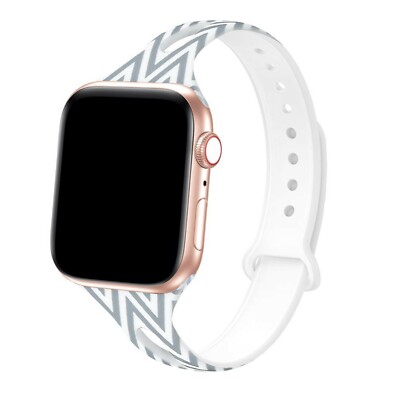 Soft Silicone Multicolor Band/Apple Watch Series 11, 10, 9, 8, 7, 6, 5, 4-1, SE