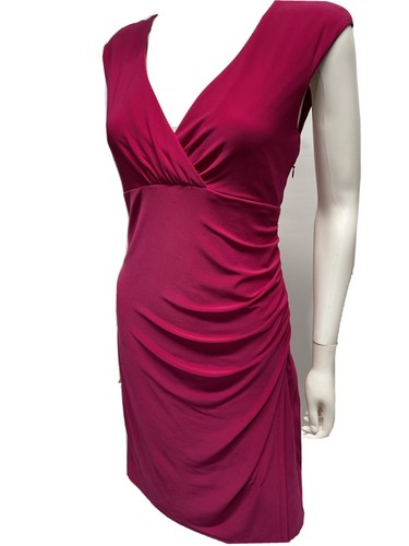 Jessica Howard Sheath Dress Pink Ruched 