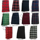 5 Yard Men's Scottish Kilts Tartan Kilt 13oz Highland Casual Kilts Highland Kilt