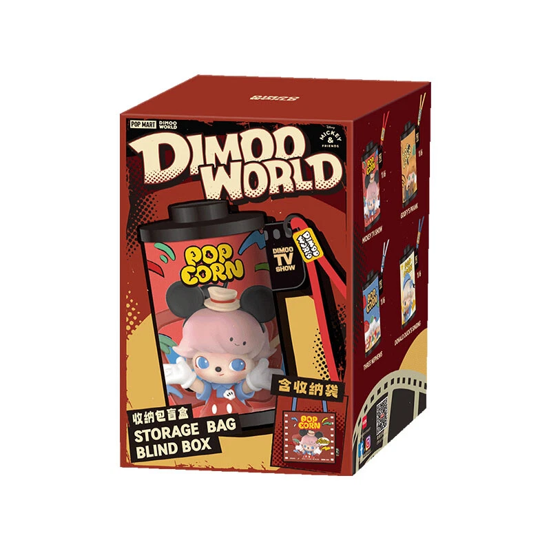 その他 popmart DISNEY stuffed toy assorted box POPMART DIMOO WORLD × Disney Series Storage bag Blind Box