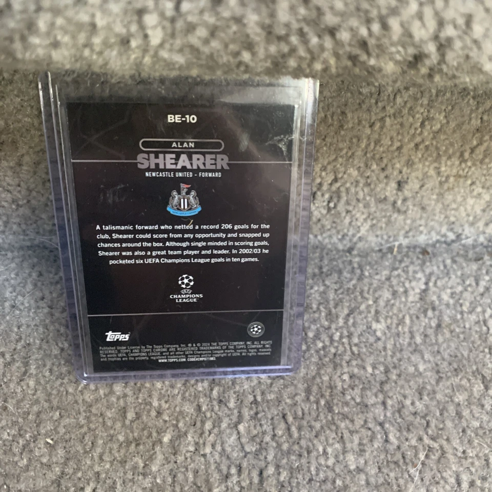 Alan Shearer黑色蚀刻 — 第 2/2 张图片