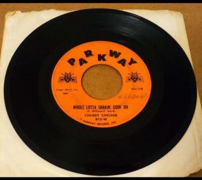 洋楽 Bukwild CHUBBY CHECKER 45 RPM Vinyl 