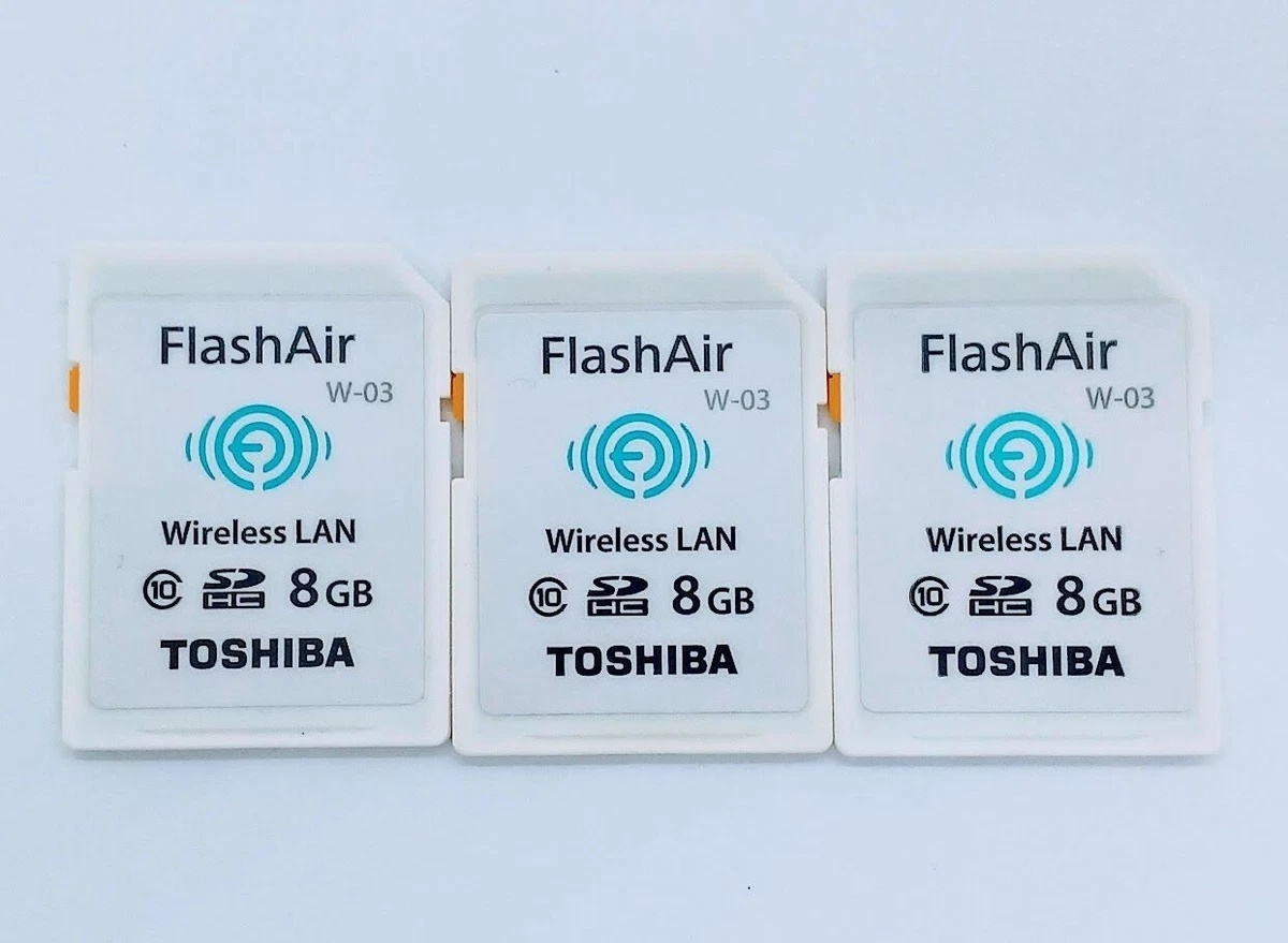 Toshiba Wi-Fi SD Camera Memory Cards for sale - eBay