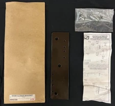 ALLEGION LCN 1520TJ-18 DOOR CLOSER DROP PLATE - DARK BRONZE FINISH