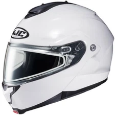 HJC c91 Modular SunScreen Snowmobile Helmet Gloss White XS Extra Small