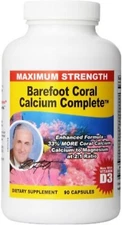 Bob Barefoot Coral Calcium Vitamin Capsule - 90 Count
