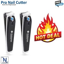 Professional Stainless Steel Nail Clipper Sharp Precision Fingernail Clipper