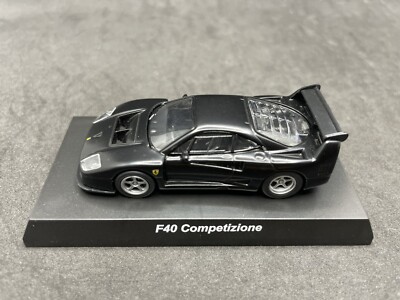 ミニカー Ferrari F40 Competizione 1990 Black Kyosho 1/64 Ferrari collection4 F40 Competizione Black diecast