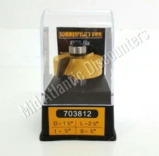 Sommerfeld 703812 Rabbeting Router Bit 1/2 Shank, D=1-1/2", L=2-1/2", I=1/2"