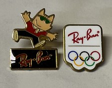 Ray-Ban Sun Glasses Pins Set of 2 from 1992 Olympics at Barcelona, Spain