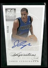 2012-13 Panini Elite Series Jared Cunningham Aspirations Autographs #/99 Auto RC