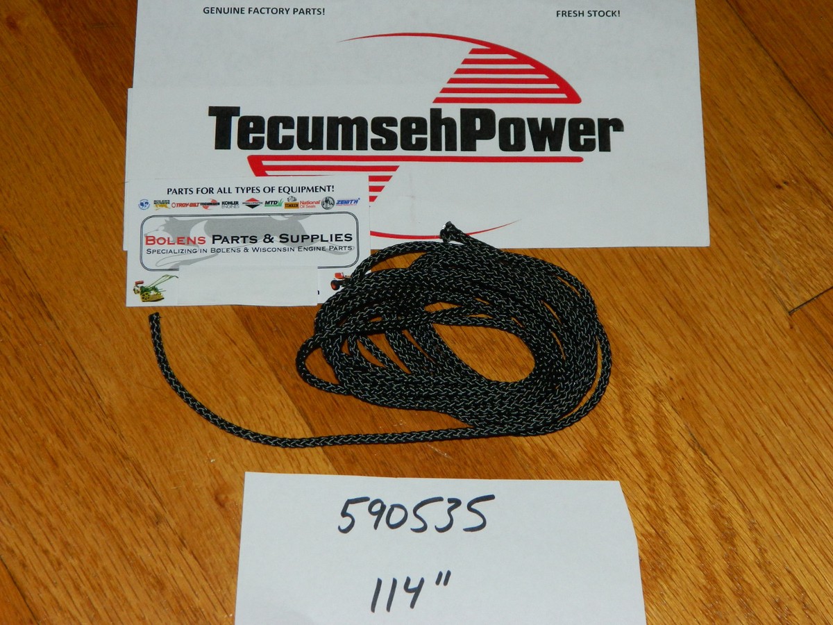 OEM Tecumseh recoil starter rope kit Toro,Ariens,Craftsman,MTD