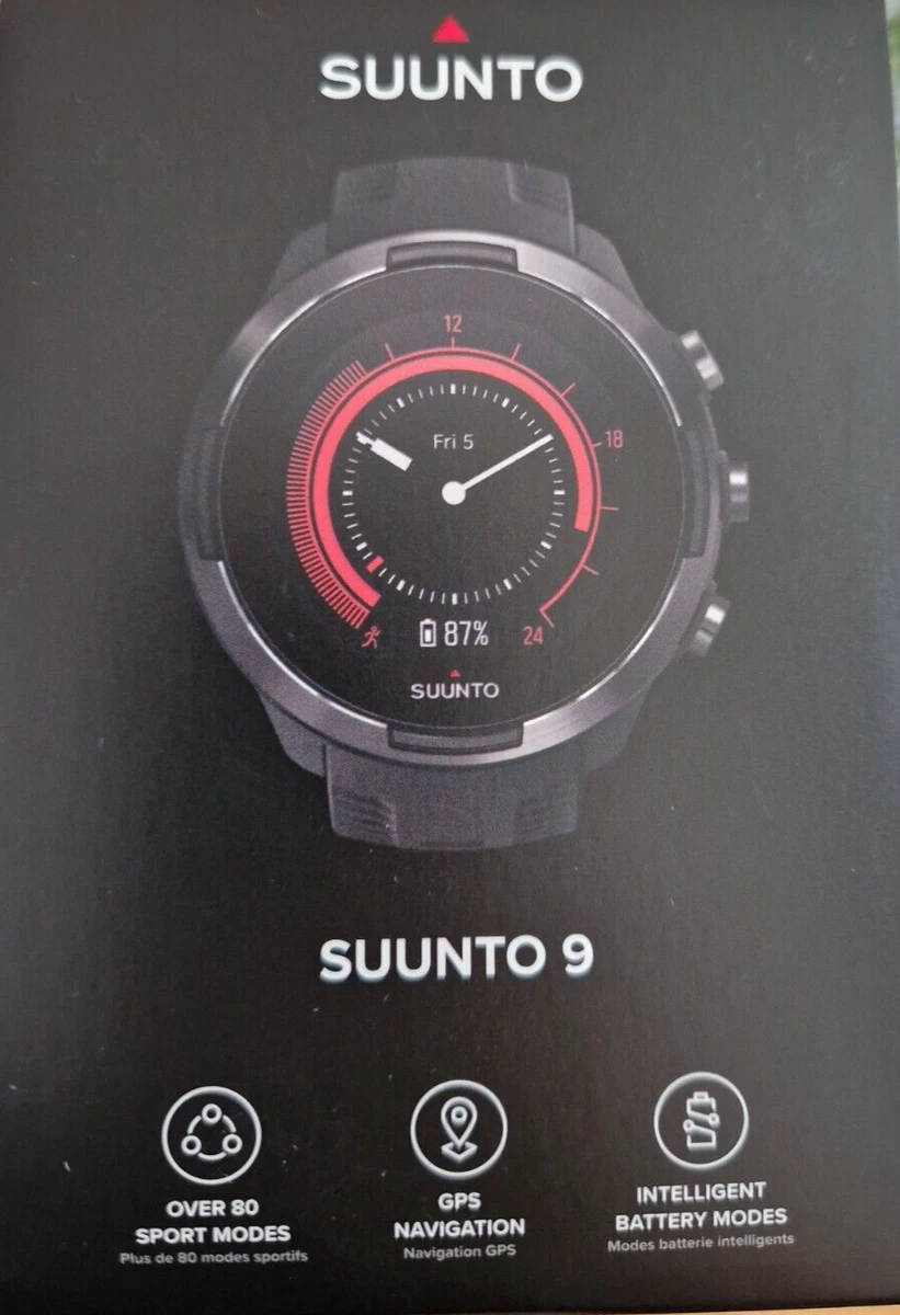SUUNTO 9 BARO BLACK | eBay