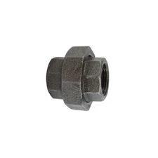 3/8" Black Union 65602 (Pack of 10)