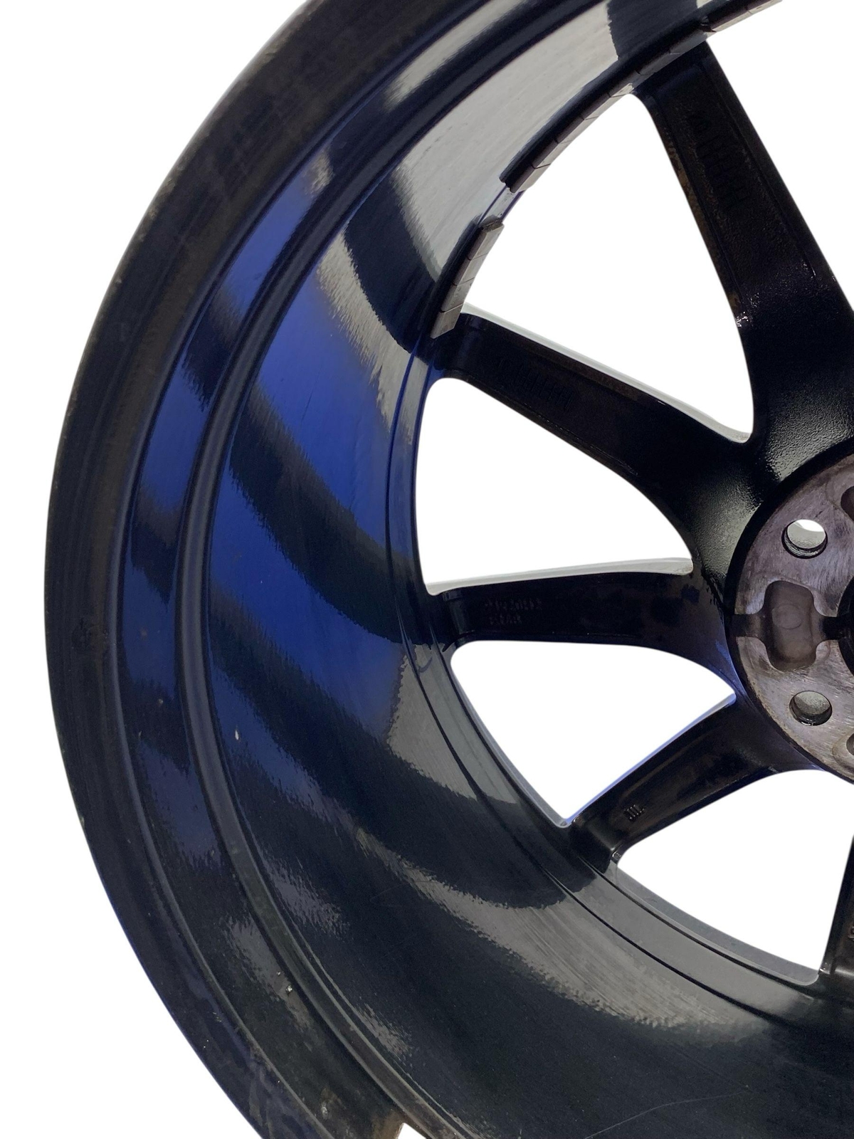2019-2023 ASTON MARTIN VANTAGE 20X9 10 SPOKE FRONT LEFT WHEEL RIM | BLACK *WARP*