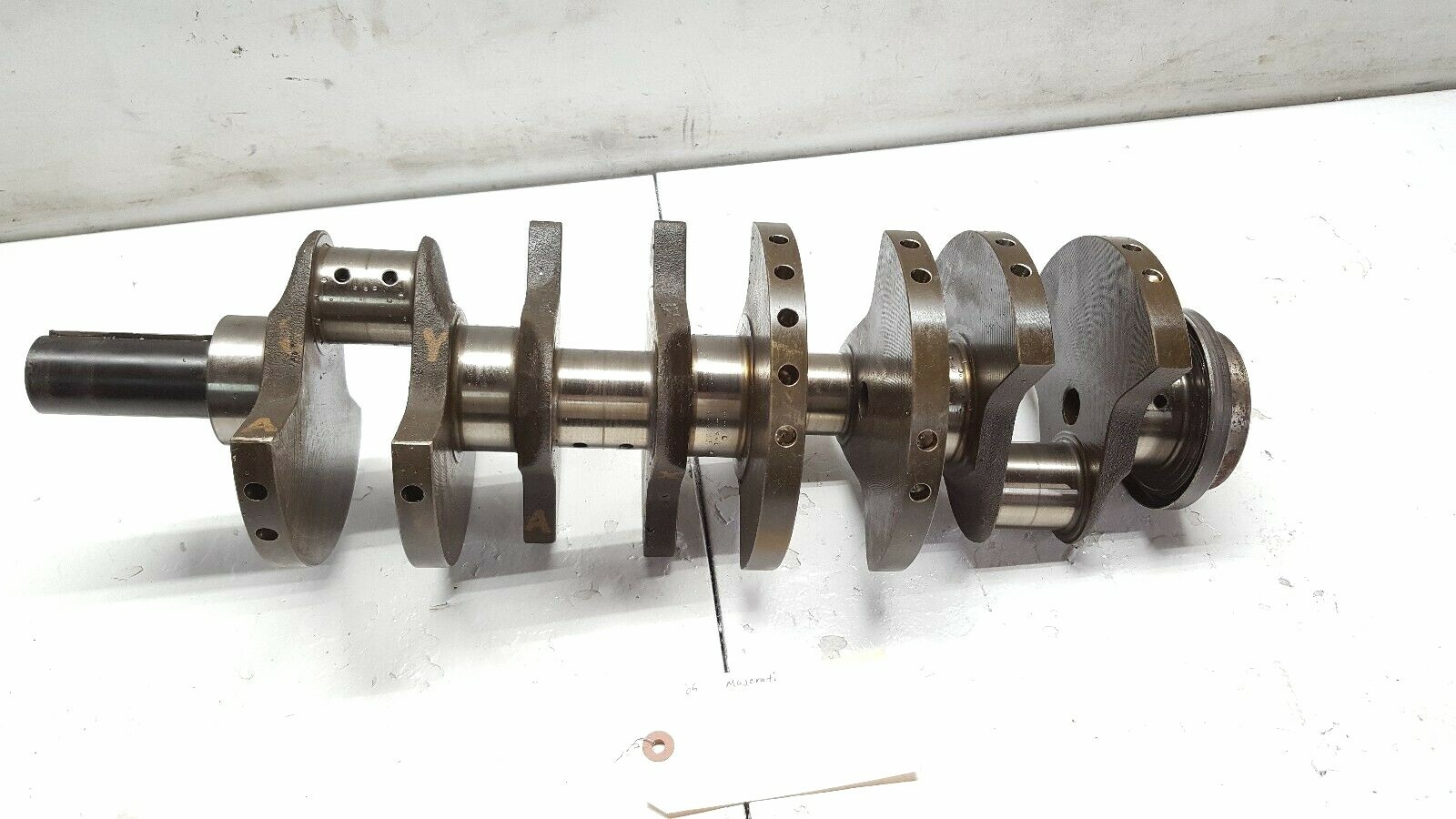 2004-2008 MASERATI QUATTROPORTE M139 ENGINE MOTOR CRANKSHAFT OEM.