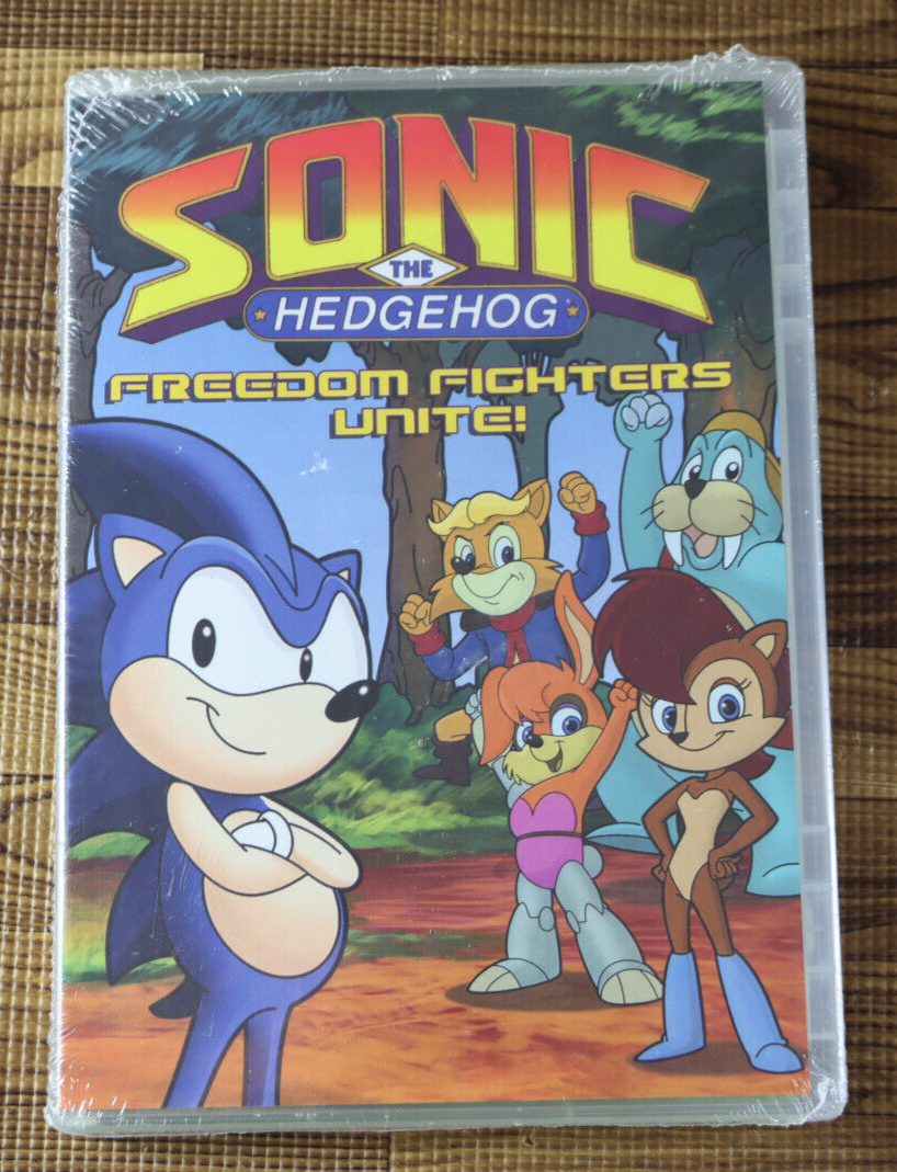 Sonic The Hedgehog Freedom Fighters Unite DVD SEALED Sonic The Hedgehog Freedom Fighters Unite DVD SEALED