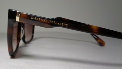 Diane von Furstenberg TEAGAN DVF643S Soft Tortoise New  display picture 1