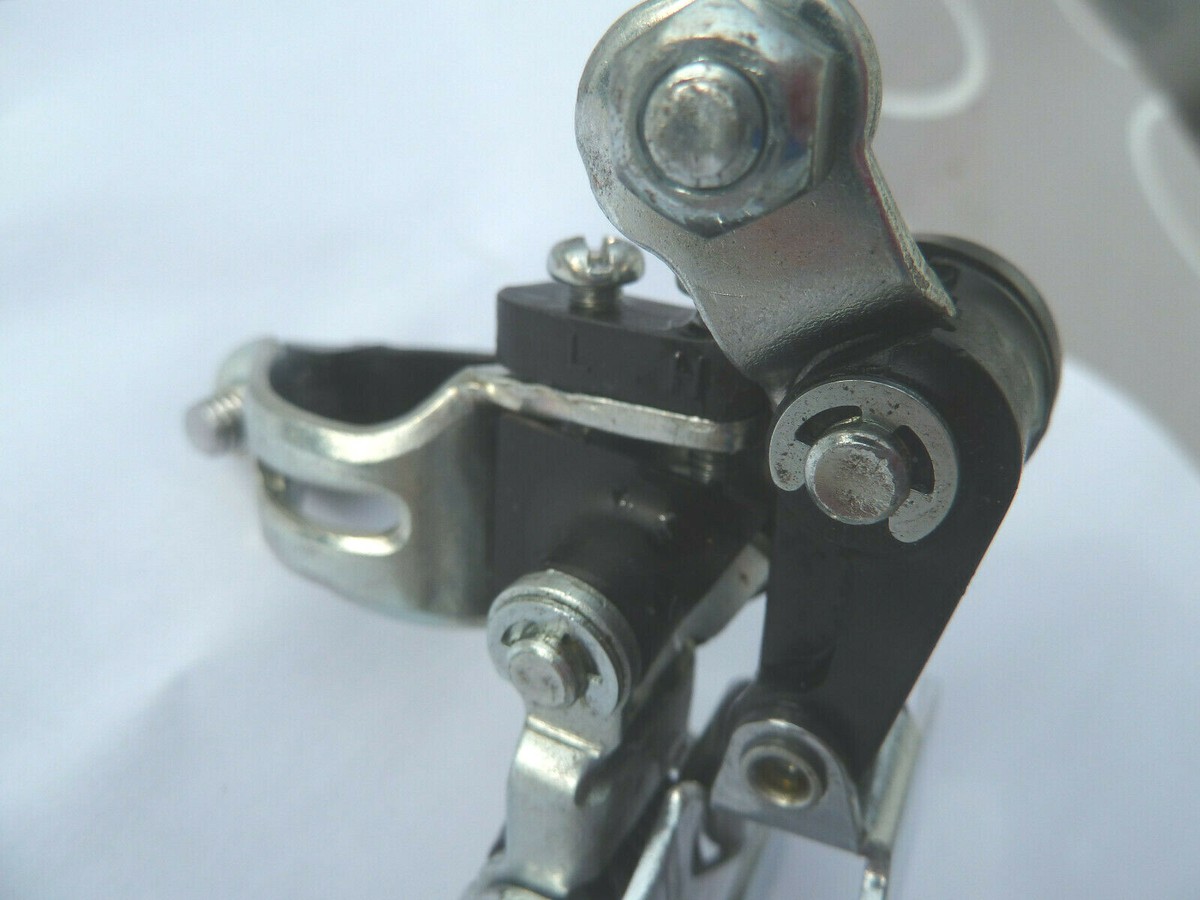 Dérailleur Avant Vélo Shimano Vintage 100GS - Collier 28.0/28.6 Mm, Modèle FD-TY25, NOS (ancien Stock)