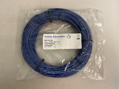 Extron Electronics SPK 18 100Ft. Cable (26-627-100) Precut Speaker Cable 