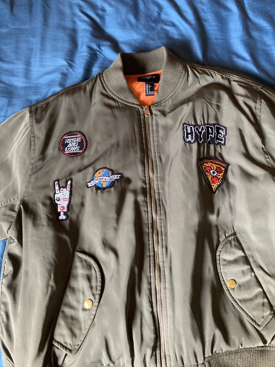 Forever 21 hotsell men's bomber jackets