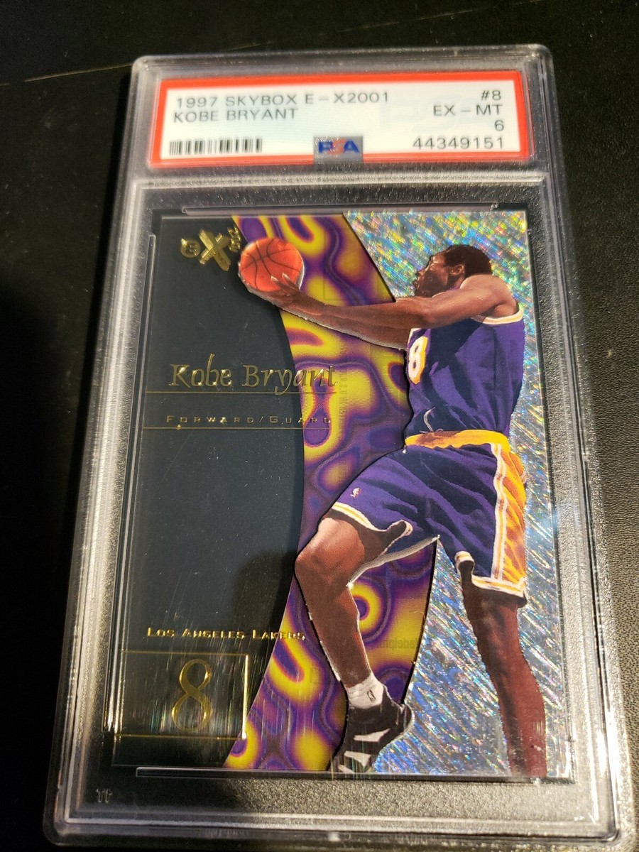 コービー　カード　KOBE EX-2001 Stardate skybox 1997 Skybox KOBE BRYANT E-X2001 L.A. LAKERS RARE | eBay