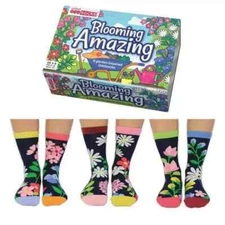 United Oddsocks Blooming Amazing Flower Themed Women's Socks - Women`s Gift Idea