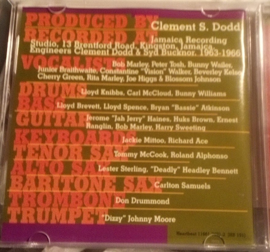 BOB MARLEY & WAILERS-Destiny: Rare Ska Sides Studio 1 BOB MARLEY & WAILERS-Destiny: Rare Ska Sides Studio 1