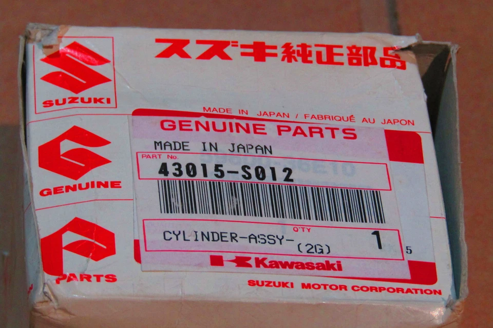 Kawasaki KLX400R 2003 cilindro maestro de freno delantero 43015-S012 Foto 2 de 3