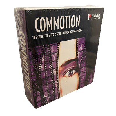 Pinnacle Systems Commotion 4 Complete Effects Solution For Moving Image -Win/Mac