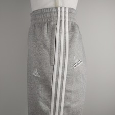 Adidas Women's Workout Slim Fit Fleece Jogger Sweatpants Plus Size 2X Gray