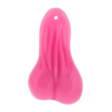 United Pacific 8.25" Large Rubber Bull Balls Truck Nuts Ornament, Various Colors