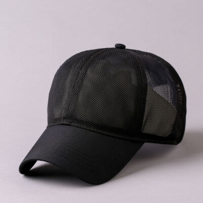 Herren Baseball Cap Mesh Sommer Outdoor Casual Verstellbar Atmungsaktiv