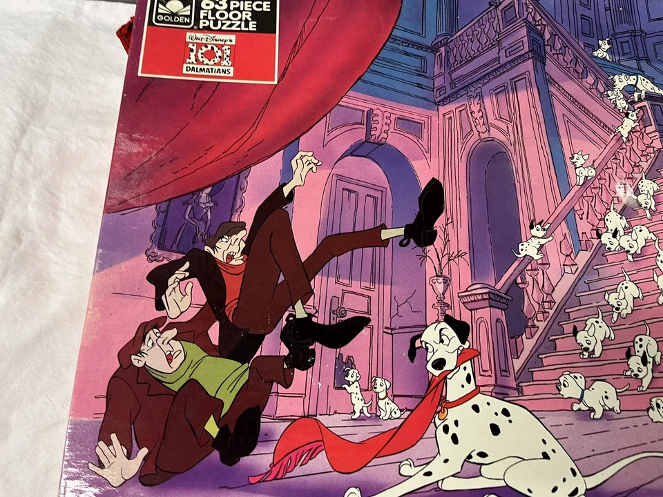 Rompecabezas de piso 101 Dálmatas 63 piezas de Golden Foto 2 de 4