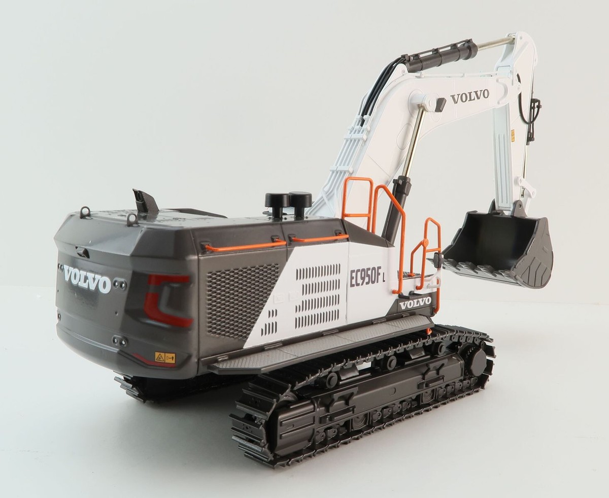 WSI 64-2012 Large Volvo EC 950 F Tracked Excavator Limited White