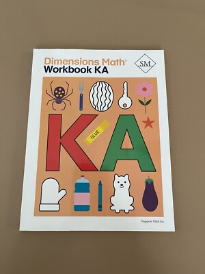 Dimensions Math Grade K Workbook KA