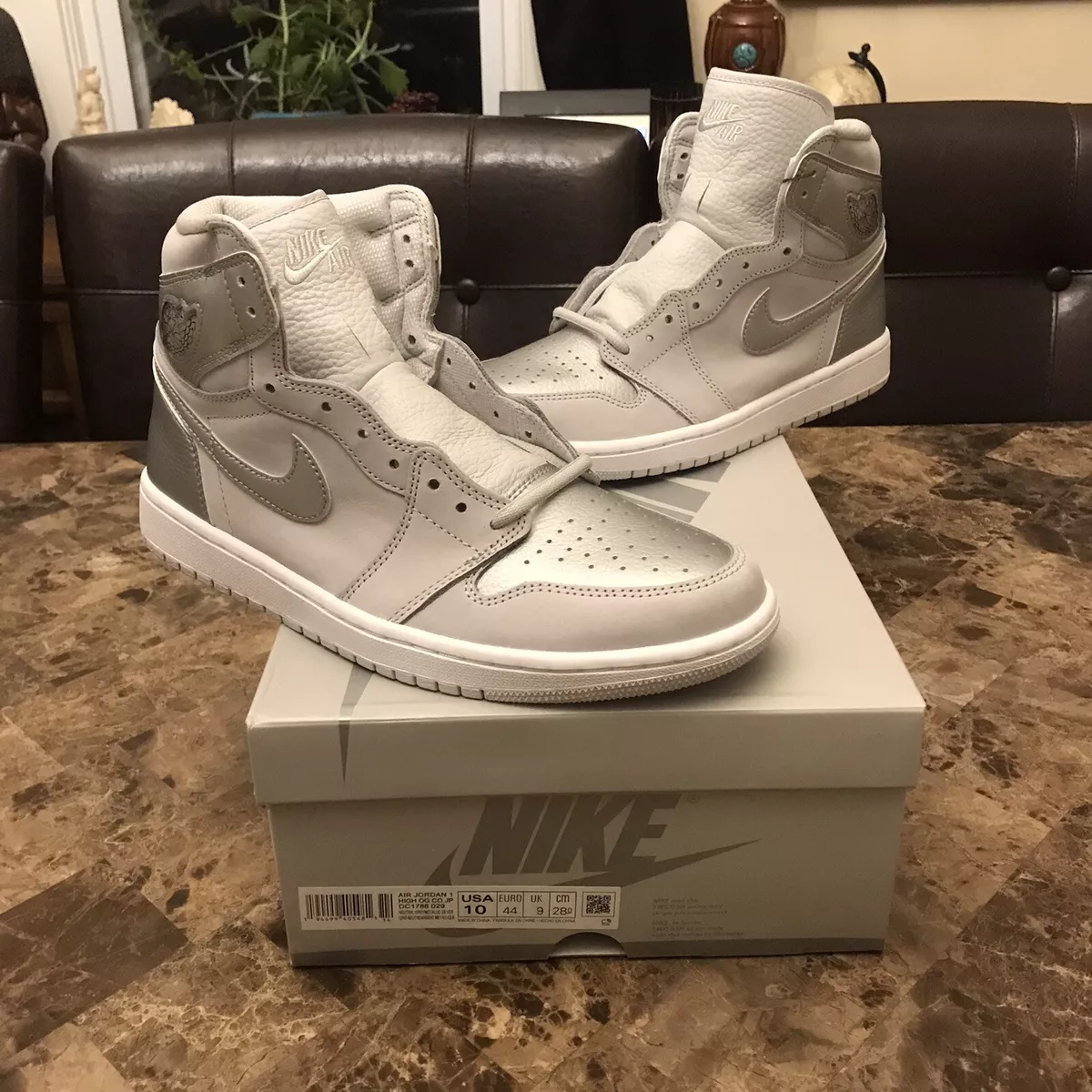 Air Jordan 1 Retro High OG CO JP Tokyo Japan Neutral Grey Size 10