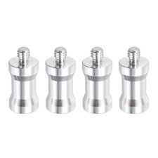 4PCS 3/8" Female to 1/4" Male 0.58 x 0.98Inch Light Stand Screw