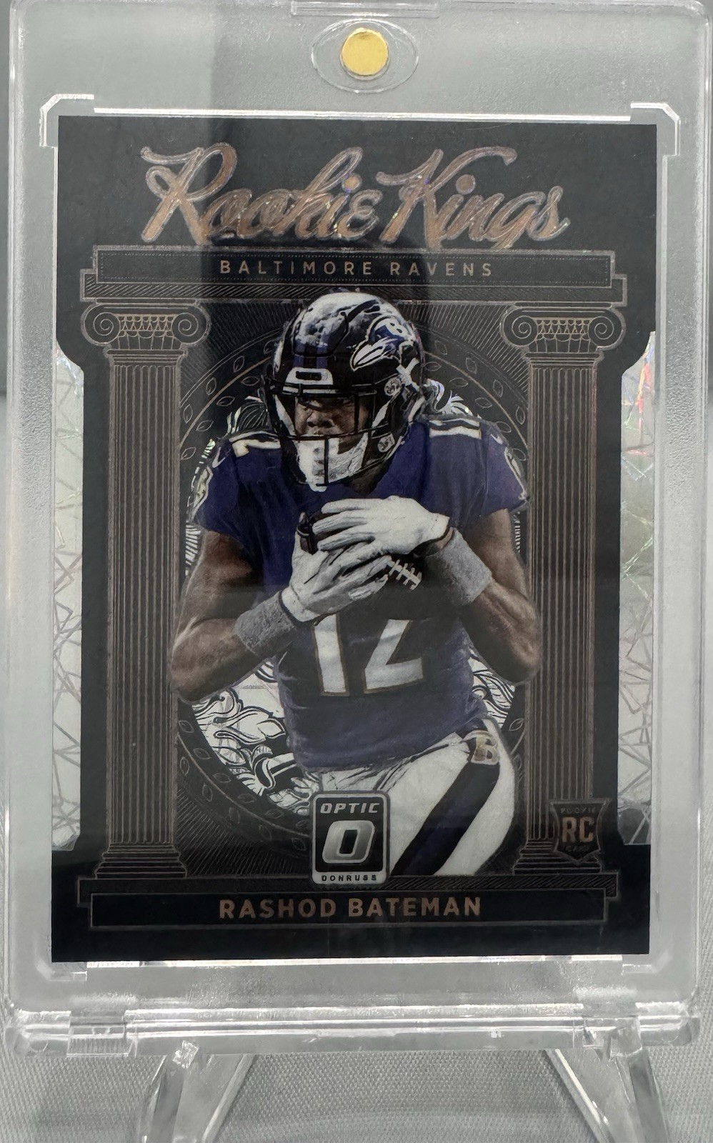 2021 Donruss Optic - Rookie Kings RK-10 Rashod Bateman RC Case Hit SSP Ravens