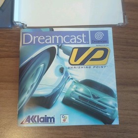Vanishing Point Sega Dreamcast PAL complete with manual