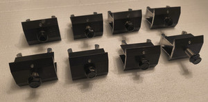 Lot Of (8) ROCK-IT Solar Mounting Hardware Clips 09/22 Used & NOS