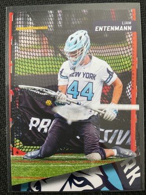 Liam Entenmann 2025 Premier Lacrosse League Speed Demons Insert Card 