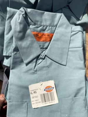 Vintage Dickies Work  Shirts Lot Of 3