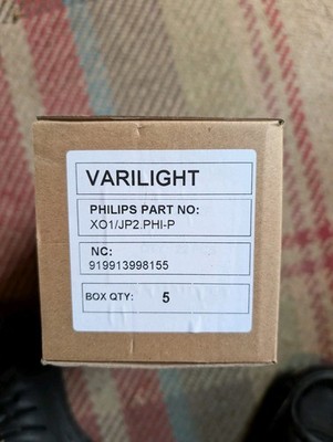 Box mit 5 xPhillips Varilight Dimmer und Wippe Wand Lichtschalter Combo 