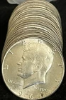 Roll Of 20-1964 90% Silver Kennedy Half Dollars