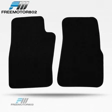 Floor Mats Fits 96-02 Ford Ranger Car Front Carpet Black Nylon